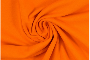Bündchen "Heike", Strickschlauch, orange, 0,5 m